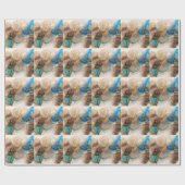 Alkoholtink, gebleicht Mineralstoffe Abstrakt. Geschenkpapier (Flach)