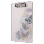 Alkoholtink-Schmetterlinge Klemmbrett (Links)