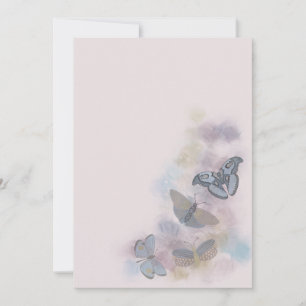 Alkoholtink-Schmetterlinge Save The Date