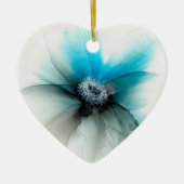 Alkoholtinte Blume Keramik Ornament (Vorne)