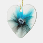 Alkoholtinte Blume Keramik Ornament (Links)