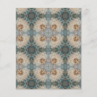 Alkoholtinte Blumenhandschuh Papier