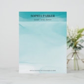 Alkoholtinte Briefbogen (Stehend Vorderseite)