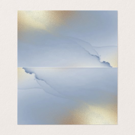 Alkoholtinte Textur Visitenkarten (Innenseite Aufgefaltet)