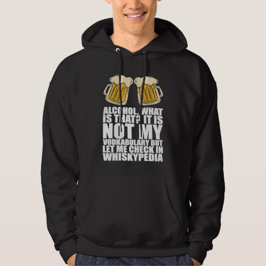 Alkoholtrinkteam Hoodie (Vorderseite)