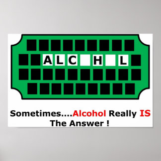 Alkoholvoll Poster