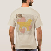 ALL 3000 Strong Heroes names T - Shirt (Rückseite)