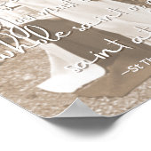 All a Saint Print Poster (Ecke)