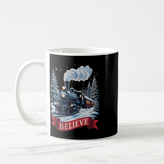 All Aboard Polar Express Christmas North Pole Xmas Kaffeetasse (Links)