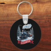 All Aboard Polar Express Christmas North Pole Xmas Schlüsselanhänger (Vorderseite)