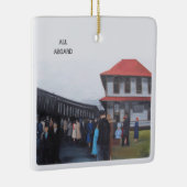All Aboard Schmuck Keramikornament (Rechts)