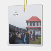 All Aboard Schmuck Keramikornament (Links)