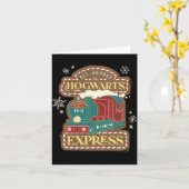 All Aboard The Express Christmas Cookie  Karte (Gelbe Blume)