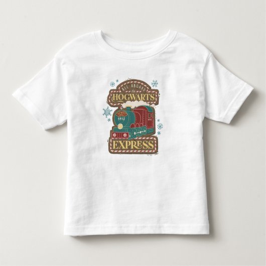All Aboard the HOGWARTS™ Express Christmas Cookie Kleinkind T-shirt (Vorderseite)