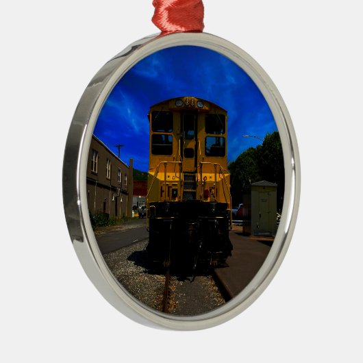 All Aboard the Train Ornament Aus Metall (Rechts)