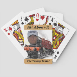 All Aboard The Trump Train Play Cards Spielkarten