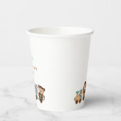 ALL ABOARD Train Fiesta Kindergeburtstag Pappbecher (Links)