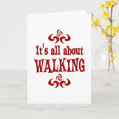 ALL ABOUT WALKING KARTE (Gelbe Blume)