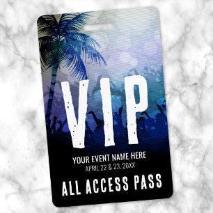 All Access Blue VIP Ausweis