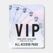 All Access Event VIP Ausweis (Vorderseite)