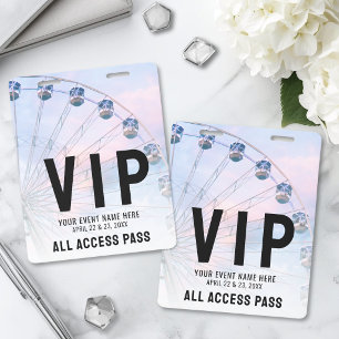 All Access Event VIP Ausweis
