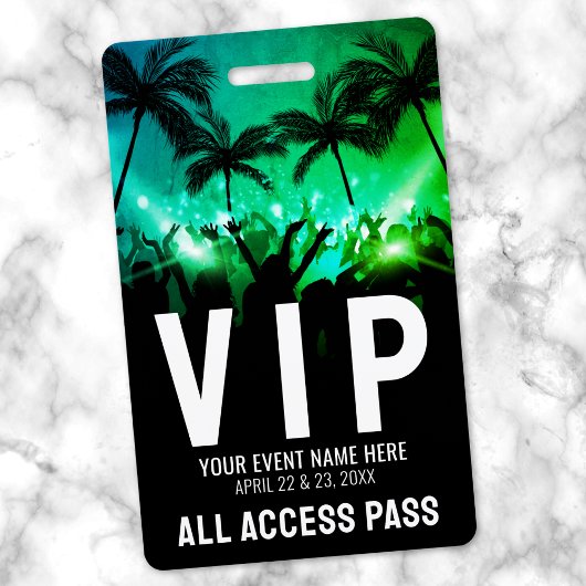 All Access Event VIP Ausweis