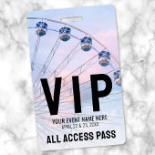 All Access Event VIP Ausweis