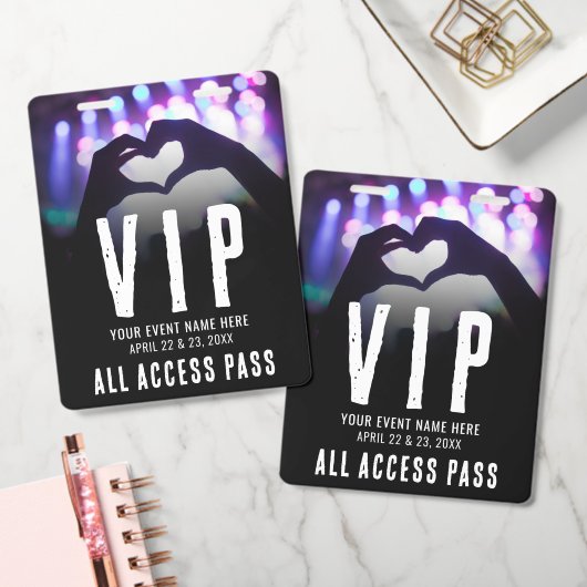 All Access Event VIP Ausweis (Büro)