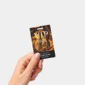 All Access Pass Gold vip Event ID Abzeichen Ausweis (Handheld)
