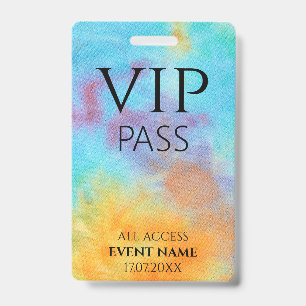 All Access Pass Logo VIP-Event-ID-Ausweis Ausweis