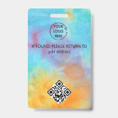 All Access Pass logo vip event id badge Ausweis (Rückseite)