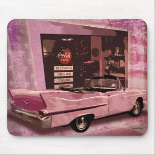 All American 50er Collage Mousepad