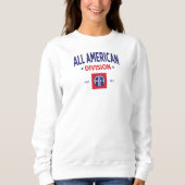 All American - 82. Im Flugzeug Division Women Sweatshirt (Vorderseite)