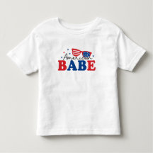 All American Babe - Patriotisches Kinder T-Shirt