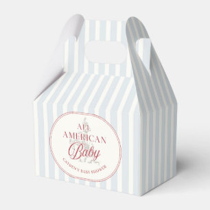 All American Baby 4. Juli Baby Shower Geschenkschachtel