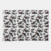 All American Boston Terrier Pet Puppy Geschirrtuch (Horizontal)