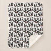All American Boston Terrier Pet Puppy Sherpadecke (Vorderseite)