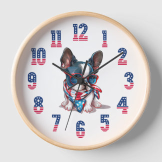 All American Boston Terrier Uhr