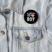 All American Boy Matching Family 4. Juli Button (Beispiel)