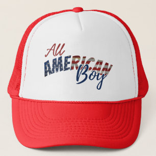ALL AMERICAN BOY TRUCKER-HUT TRUCKERKAPPE