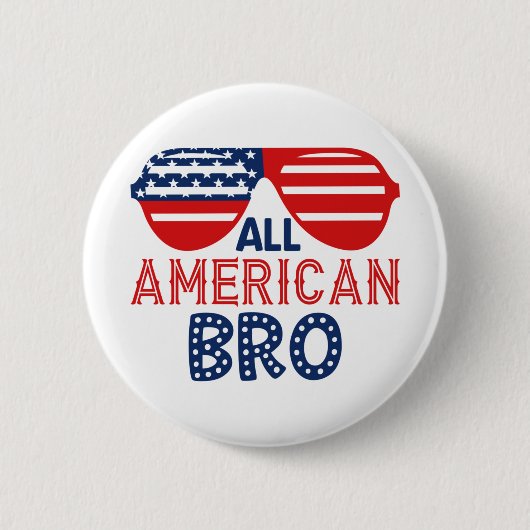 All American Bruder Button (Vorderseite)