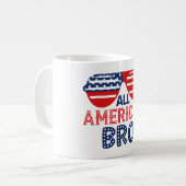 All American Bruder Kaffeetasse (Vorderseite Links)