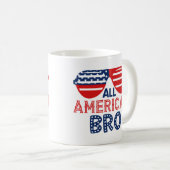 All American Bruder Kaffeetasse (VorderseiteRechts)