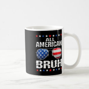 All American Bruh 4. Juli Jungen Patriotisch Usa T Kaffeetasse