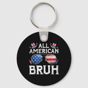 All American Bruh 4. Juli Jungen Patriotisch Usa T Schlüsselanhänger