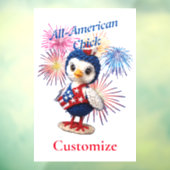 All-American Chick Thunder_Cove Fensteraufkleber (Blatt 3)