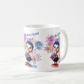 All-American Chick Thunder_Cove Kaffeetasse (VorderseiteRechts)