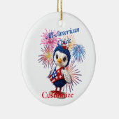 All-American Chick Thunder_Cove Keramik Ornament (Rechts)