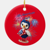 All-American Chick Thunder_Cove Keramik Ornament (Hinten)