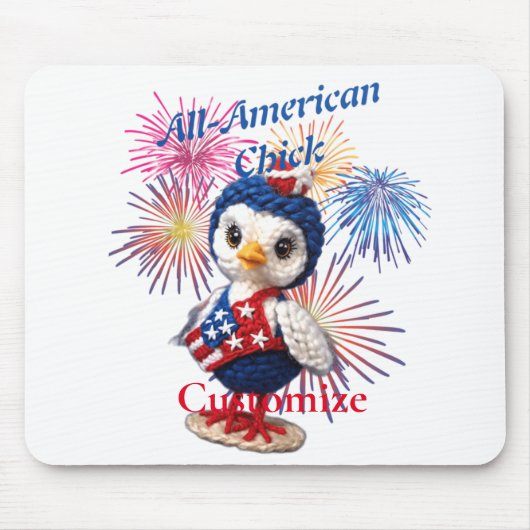 All-American Chick Thunder_Cove Mousepad (Vorne)